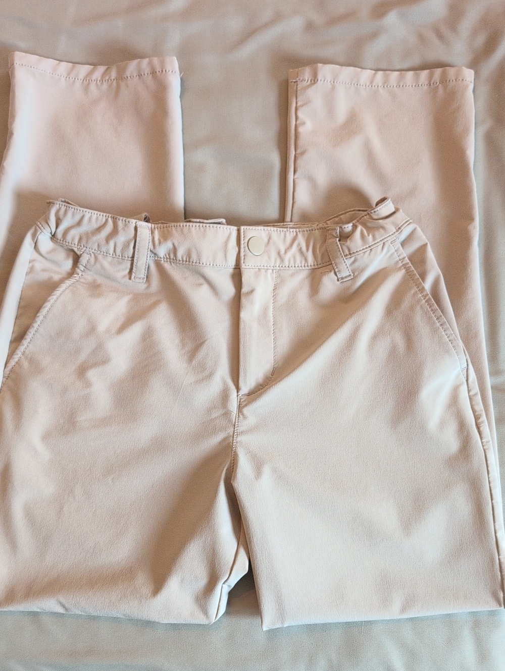 Cat & Jack Cream Straight Chino Pants